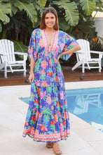 Load image into Gallery viewer, Viginia Blue Maxi Dress
