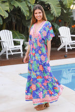 Load image into Gallery viewer, Viginia Blue Maxi Dress
