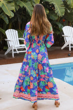 Load image into Gallery viewer, Viginia Blue Maxi Dress
