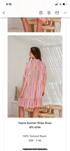 Load image into Gallery viewer, CAPRIA SUMMER STRIPE DRESS
