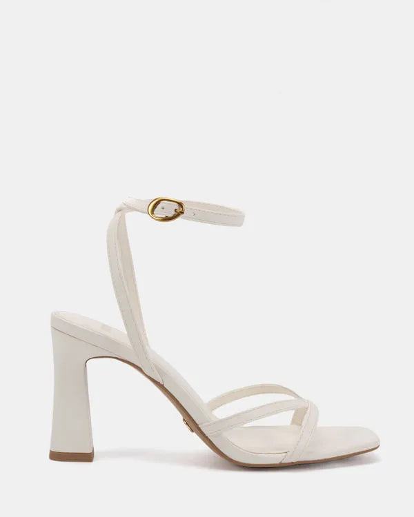 NAIRA Heels  - WHITE
