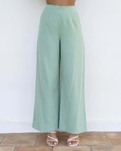 Load image into Gallery viewer, Linen Blend Pants - Sage

