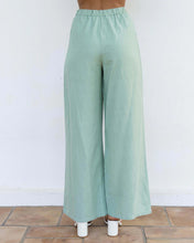 Load image into Gallery viewer, Linen Blend Pants - Sage
