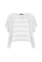 Load image into Gallery viewer, Freya Popcorn Top - White
