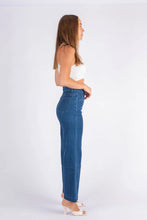 Load image into Gallery viewer, STRETCH WIDE LEG JEANS
