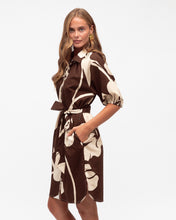Load image into Gallery viewer, Chocolate Bloom Short Dress
