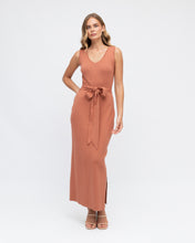 Load image into Gallery viewer, Sleeveless Knit MIDI Dress
