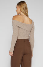 Load image into Gallery viewer, Knit Top with One Shoulder Neckline
