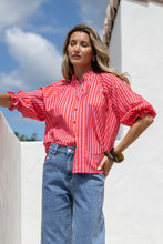 Load image into Gallery viewer, Sorrento Blouse - Red / Pink

