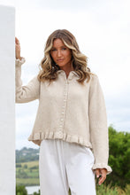 Load image into Gallery viewer, Wool Blend Cardigan - Latte
