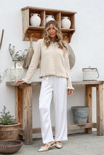 Load image into Gallery viewer, Wool Blend Cardigan - Latte
