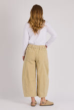 Load image into Gallery viewer, Cord Barrel Leg Pant- Stone
