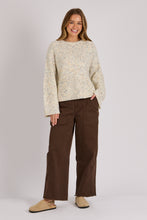 Load image into Gallery viewer, Hem Detailed Jumper - Speckled Blue
