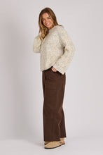 Load image into Gallery viewer, Hem Detailed Jumper - Speckled Blue
