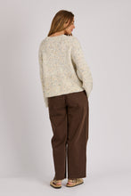 Load image into Gallery viewer, Hem Detailed Jumper - Speckled Blue
