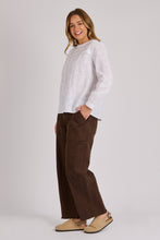 Load image into Gallery viewer, Willow Smocked Blouse - White
