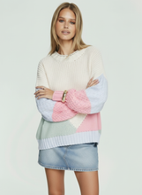 Load image into Gallery viewer, Penelope Knit - Cream/ Pink / Blue
