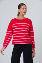 Load image into Gallery viewer, Crew Neck Stripe Jumper
