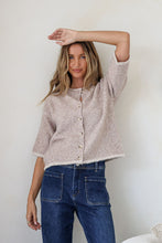 Load image into Gallery viewer, Sawyer Knit Top - Mocha/ White

