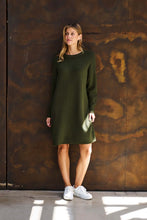 Load image into Gallery viewer, ESCOBAR KNIT DRESS- Olive
