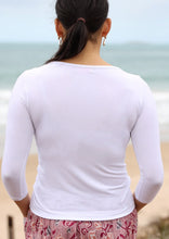 Load image into Gallery viewer, Boat Neck Top White
