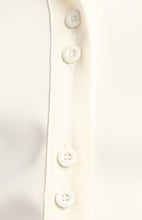 Load image into Gallery viewer, Double Button Detail Flare Cuff Satin Shirt
