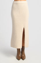 Load image into Gallery viewer, Knit Skirt - Oatmeal
