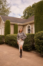 Load image into Gallery viewer, Zebra Print Button Up Cardigan
