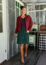 Load image into Gallery viewer, Corduroy Jacket Cabernet
