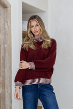 Load image into Gallery viewer, Tilly Knit Jumper - Maroon
