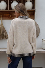 Load image into Gallery viewer, Tilly Knit Jumper - Latte/ Chocolate
