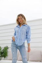 Load image into Gallery viewer, Harper Blouse - Blue
