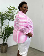 Load image into Gallery viewer, Stripe Shirt Pink
