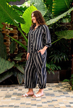 Load image into Gallery viewer, Knox Stripe Blouse - Deep Navy
