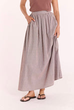 Load image into Gallery viewer, Lottie Skirt | Chocolate Gingham
