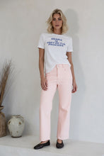 Load image into Gallery viewer, Slightly Cropped Jeans | Pink
