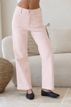 Load image into Gallery viewer, Slightly Cropped Jeans | Pink
