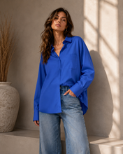 Load image into Gallery viewer, Cobalt Blue Shirt
