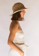 Load image into Gallery viewer, POLLY SHORT BRIM HAT // NATURAL
