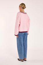 Load image into Gallery viewer, Feather &amp; Noise – Ember Knit | Pink Burgundy
