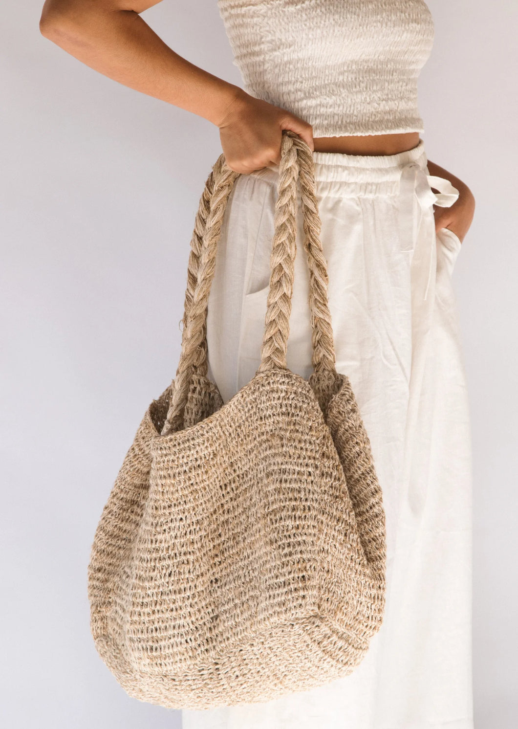 ELLE GRANDE TOTE // NATURAL