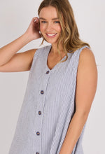 Load image into Gallery viewer, One Ten Willow Striped Swing Dress
