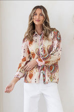 Load image into Gallery viewer, Joop &amp; Gypsy – Paisley Button-Up Blouse
