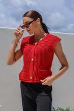 Load image into Gallery viewer, Chunky Vest - Red
