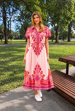 Load image into Gallery viewer, Reiss Midi Dress Pink
