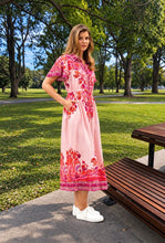 Load image into Gallery viewer, Reiss Midi Dress Pink
