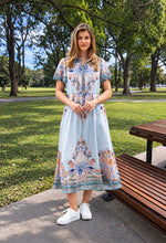 Load image into Gallery viewer, Reiss Midi Dress Blue
