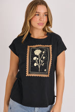 Load image into Gallery viewer, Half Collar Shell Tee - Charcoal Black
