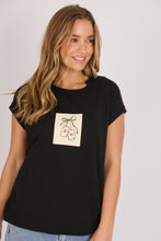 Load image into Gallery viewer, Graphic Tee - Black Bow
