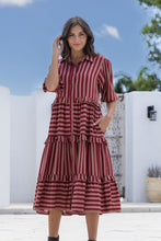 Load image into Gallery viewer, Belmond Stripe Dress
